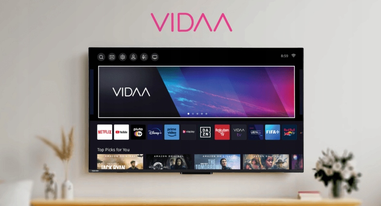 Telewizor Smart TV LED 55" TOSHIBA 55UV2363DAN 4K UHD HDR VIDAA DVB-T2 HEVC Przekątna ekranu (cale) 55"